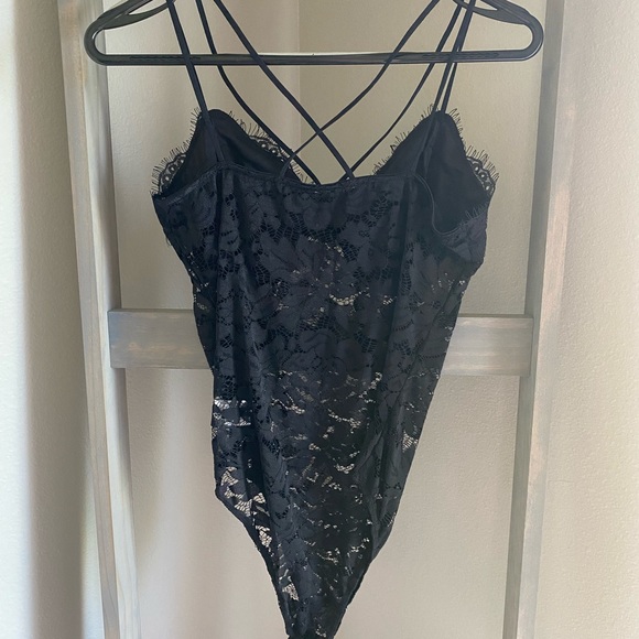 Black Shein Bodysuit - Picture 2 of 3